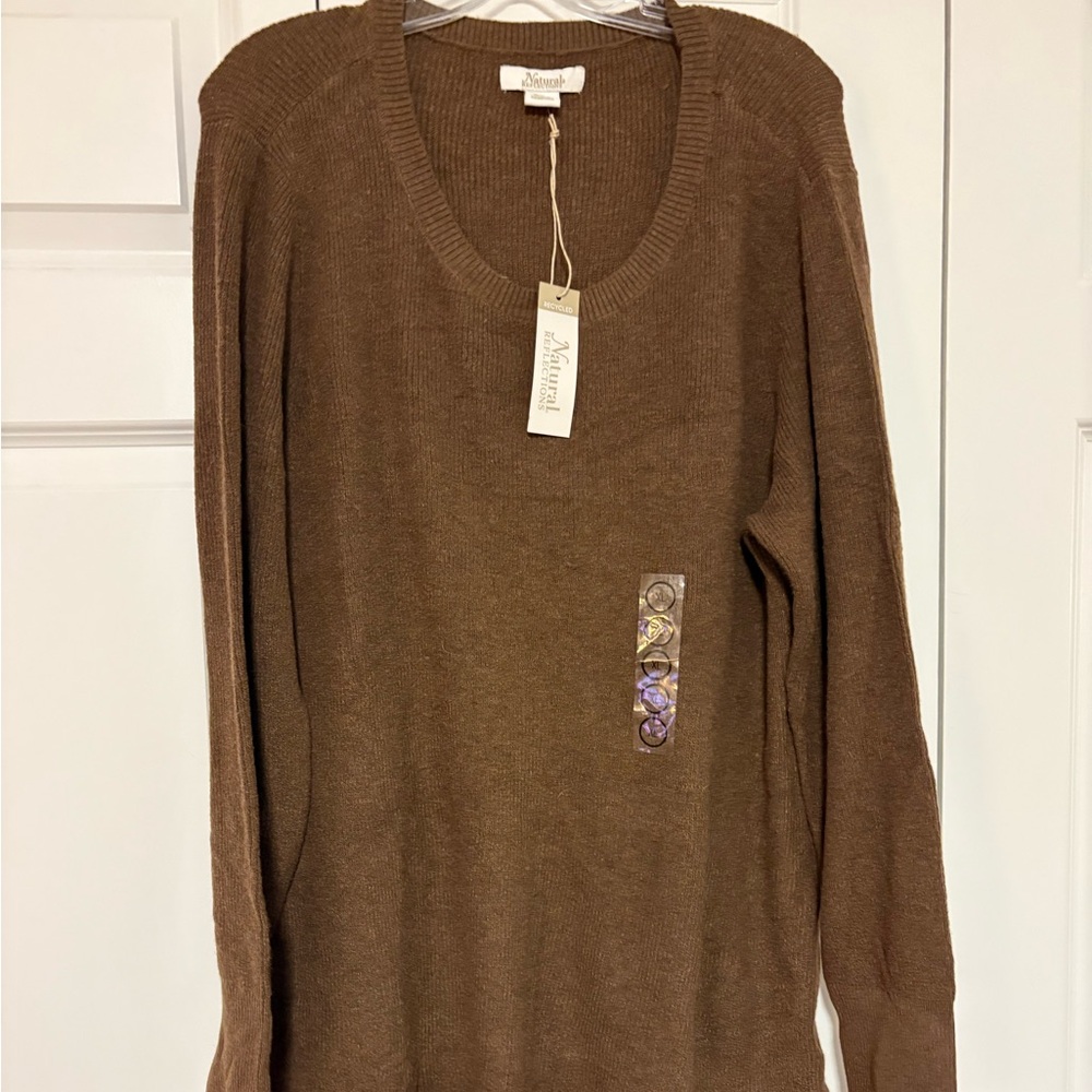 Natural Reflections Brown Sweater